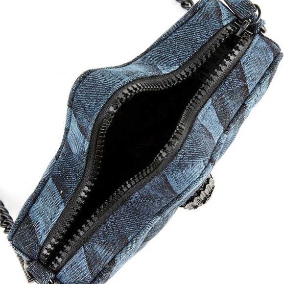 Kurt Geiger London The Kensington Denim Star Crossbody Bag - Picture 3 of 3